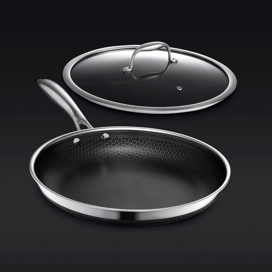 Hybrid Fry Pan with Lid, 12" 5KXW