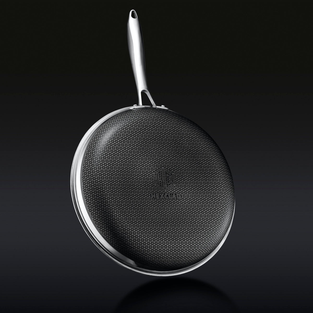 Hybrid Fry Pan with Lid, 12"