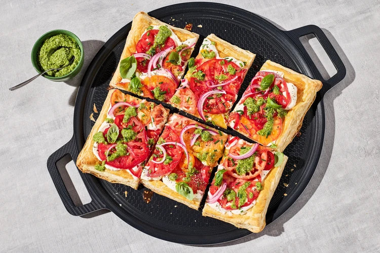Whipped Ricotta Tomato Tart